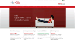 Desktop Screenshot of elitelavanderia.com.br
